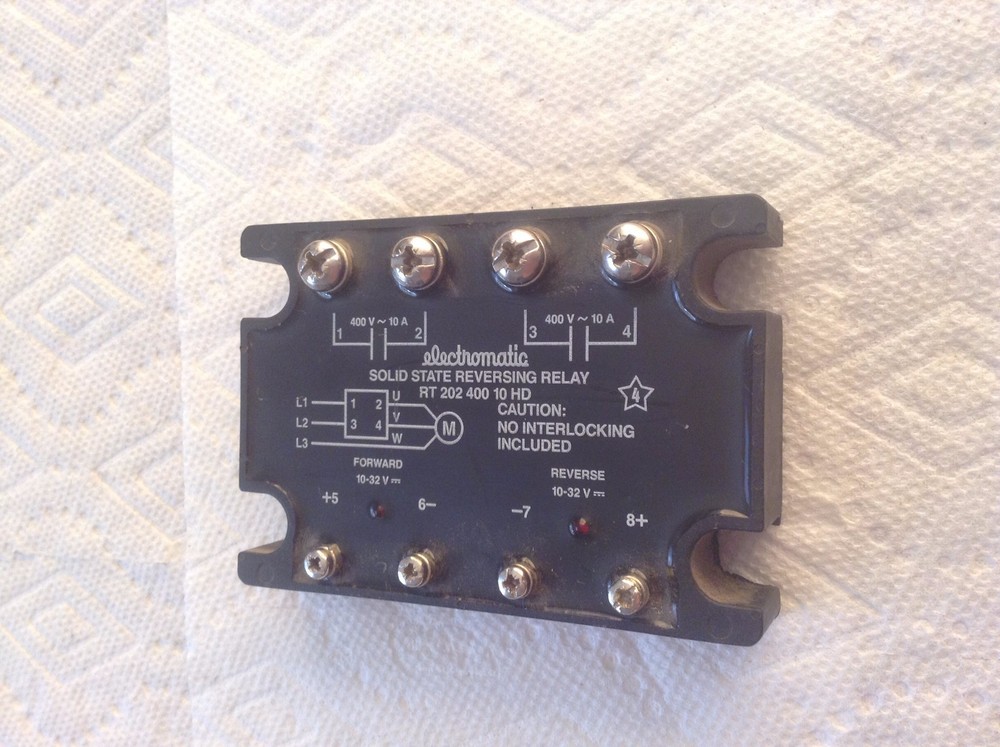 Electromatic RT 202 400 10 HD Solid State Reversing Relay