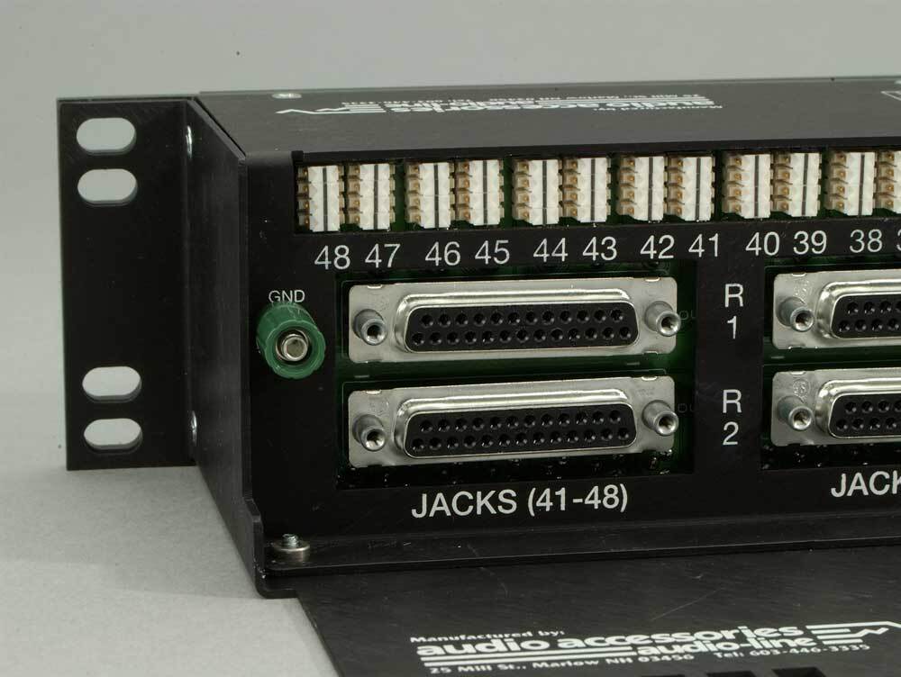 Audio Accessories Shorti Quick-Switch to DB25 - 1.5RU