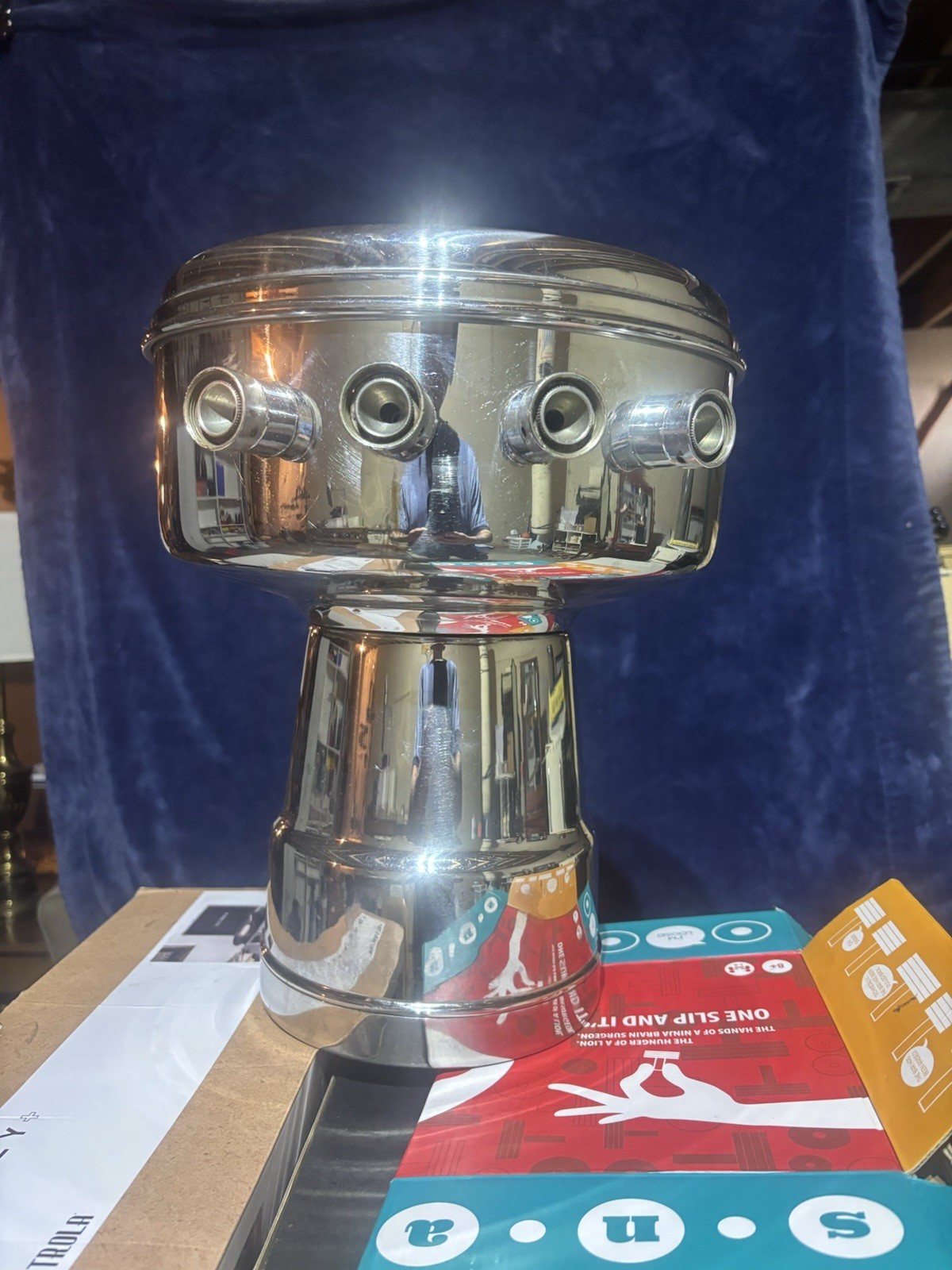 Mushroom Head 4 Tap Draft Beer Tower