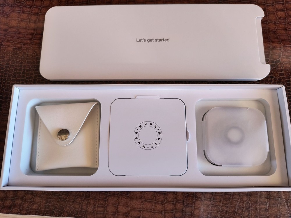 Muse Ring One Smart Ring Size 6 Titanium/Ceramic. New (other), complete set