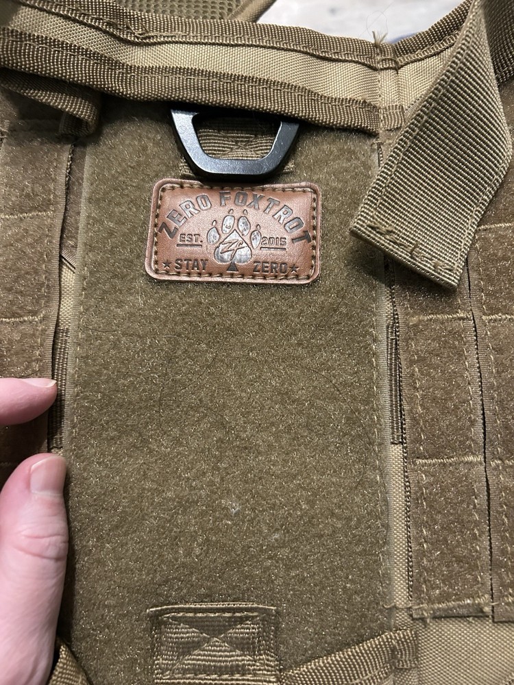 Medium Zero Foxtrot Dog Harness Vest