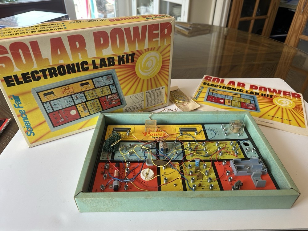 Science Fair Solar Power Electronic Lab Kit