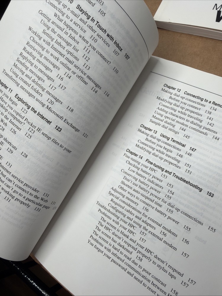 Microsoft Windows CE Handheld PC COA Disk Operating System Guide Manual Books