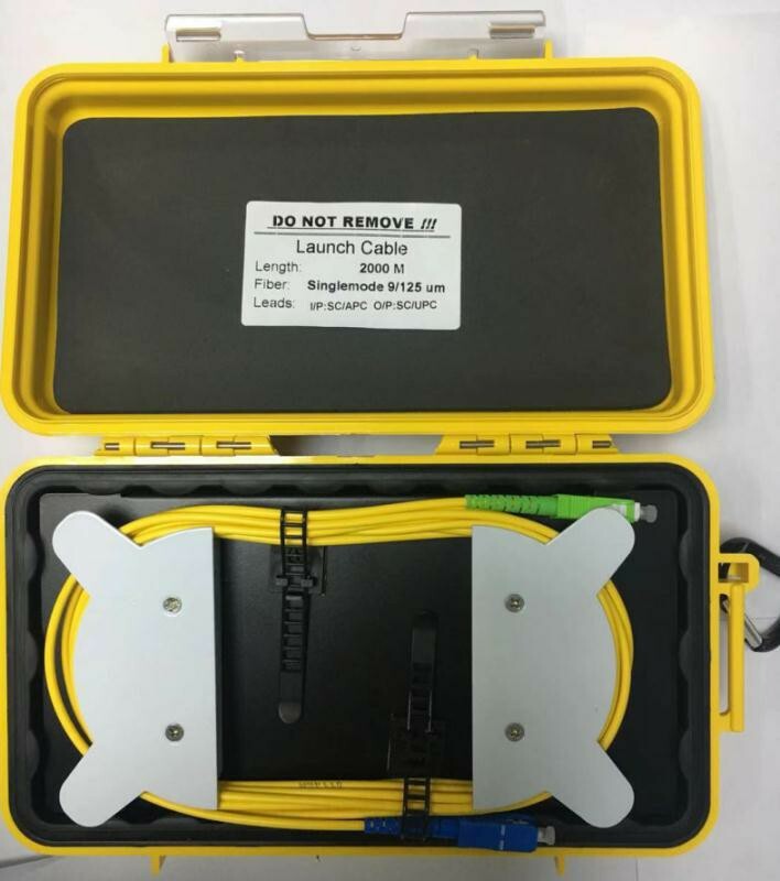 OTDR Launch Cable Box SingleMode 2000M OTDR Fiber Rings OTDR Patch Cord...