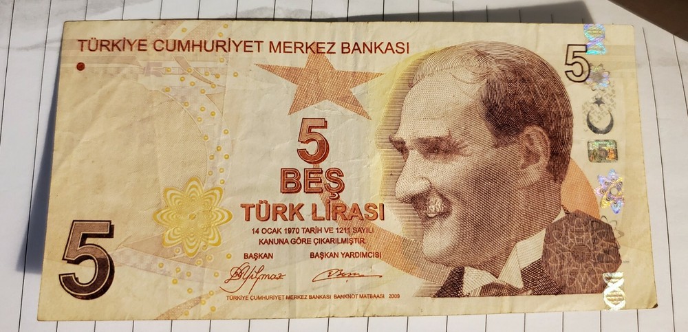 Turkey banknote