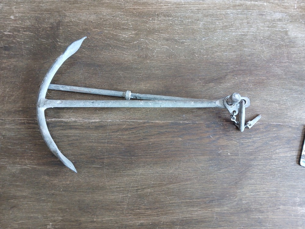 Admiralty pattern Anchor.Fisherman pattern Anchor.Nautical collectables.