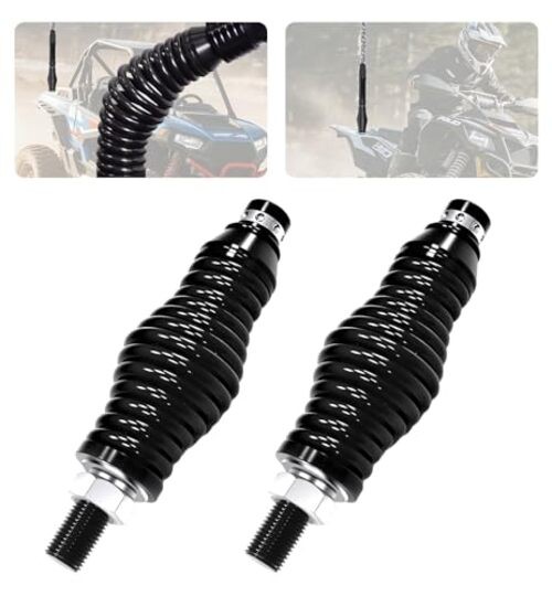 Whip Lights Spring Mounting Base, Quick Release Heavy-Duty Grooved Style