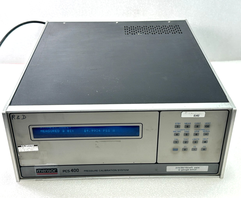 MENSOR PCS 400 PRESSURE BALIBRATION SYSTEM HIGH ACCURACY SYSTEM FREE SHIPPING 🚚