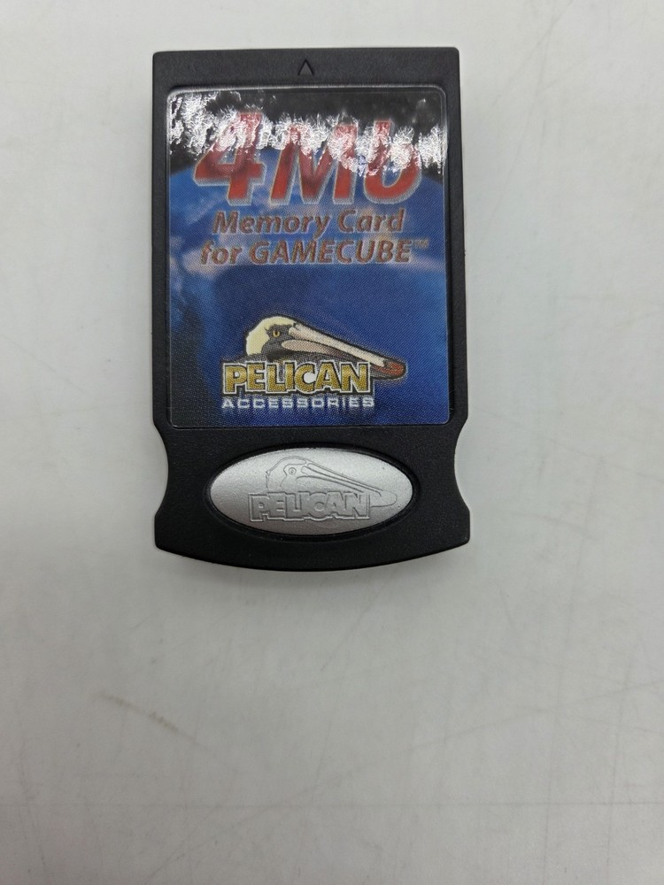 Pelican 4MB Memory Card For GameCube Game Cube