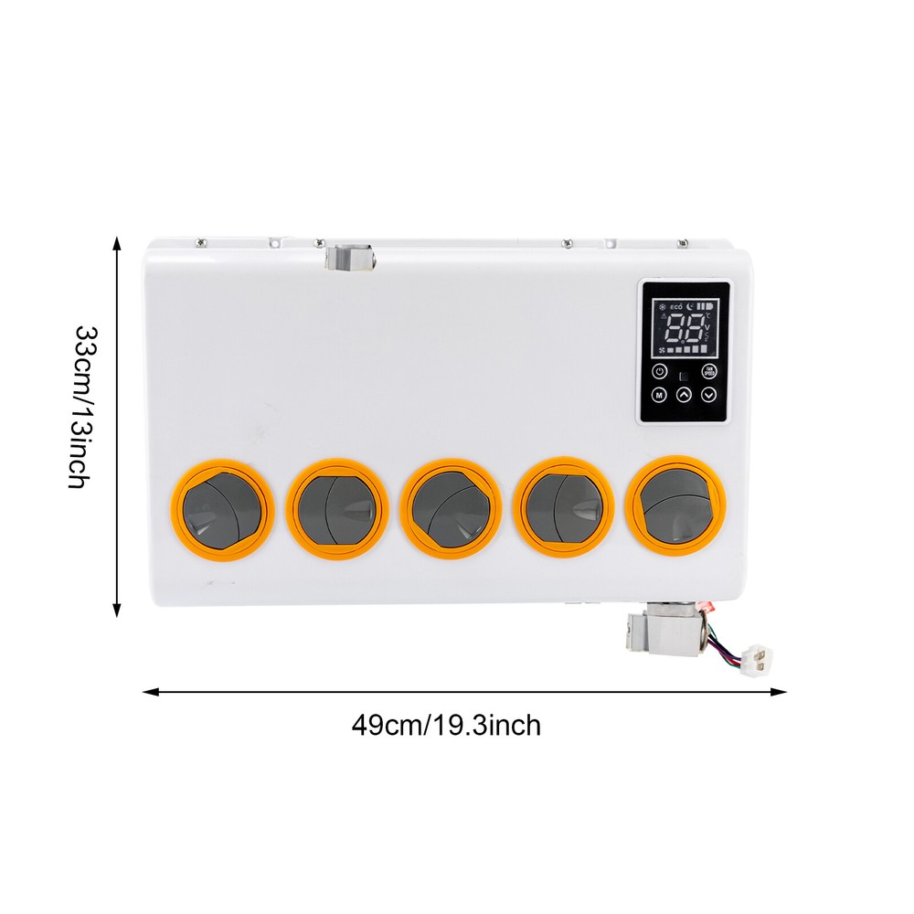 12V 6800BTU Universal RV Air Conditioner System Split Mini Split AC System Unit