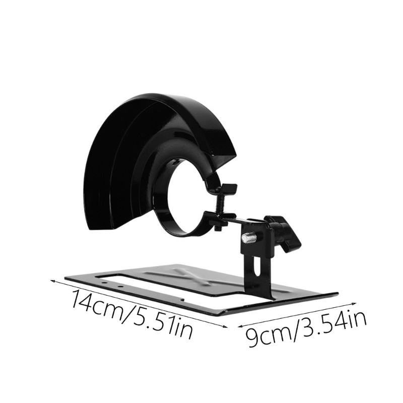 Easy to Adjust Angles Grinder Stand Protective Shield for Safe Operate Tool
