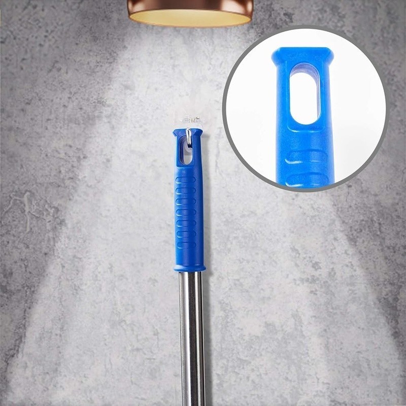 Cobweb Duster Kit W/ Extension Pole Washable Microfiber Cleaning Tool 100in New