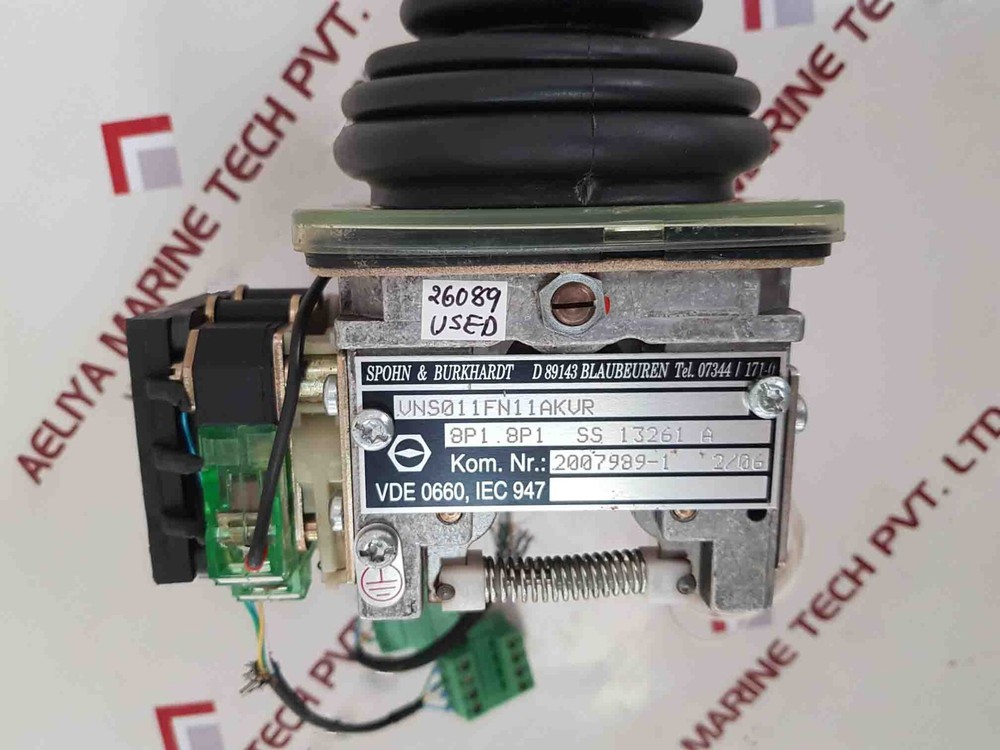 Spohn & Burkhardt VNS011FN11AKVR Joystick Controller D 89143