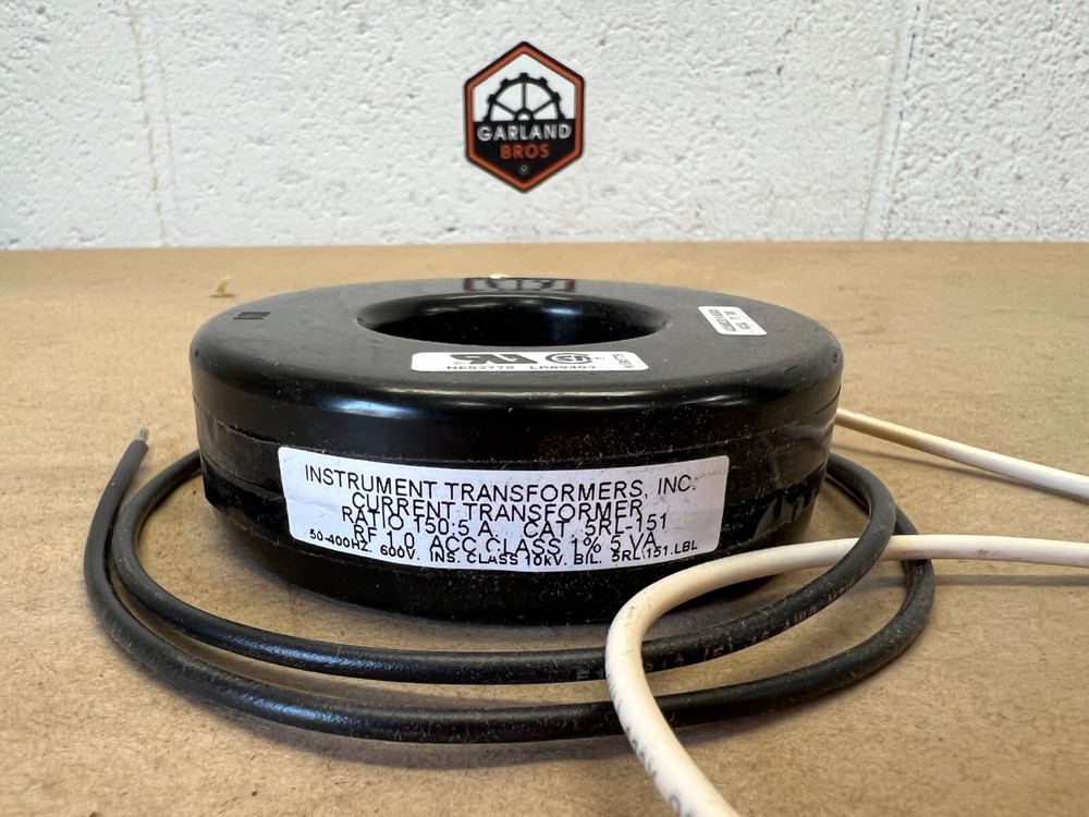 Instrument Transformers Inc. 5RL-151 Current Transformer