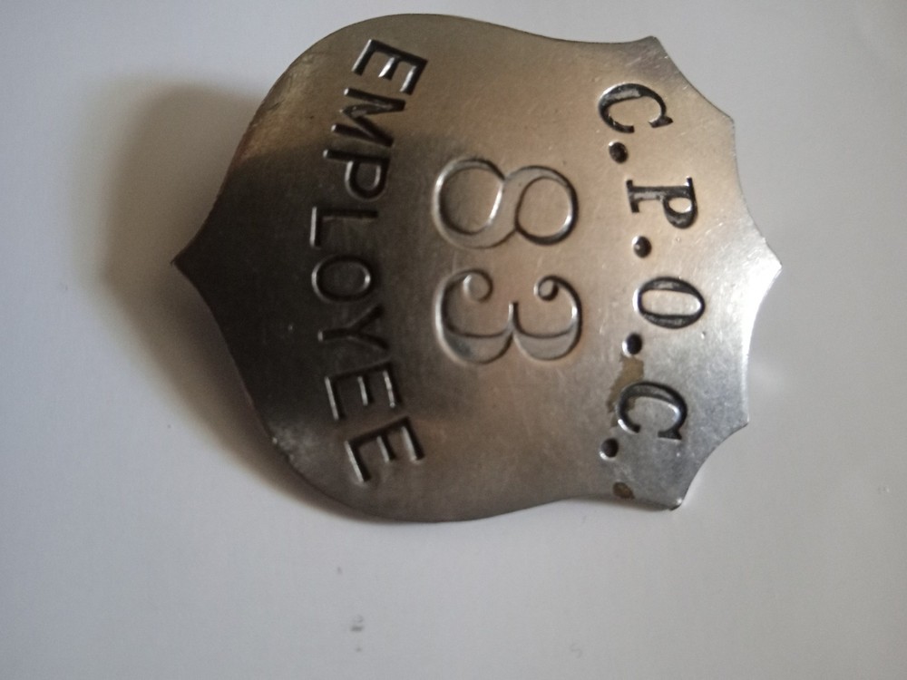 C.P.O.C Employee Badge