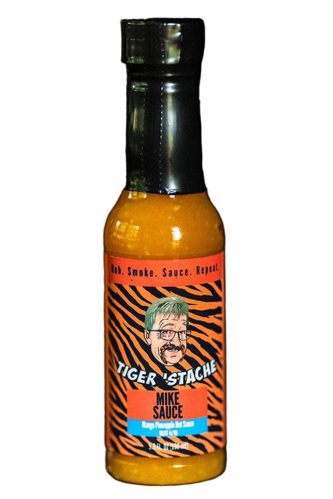 Tiger Stache Mango Pineapple Hot Sauce