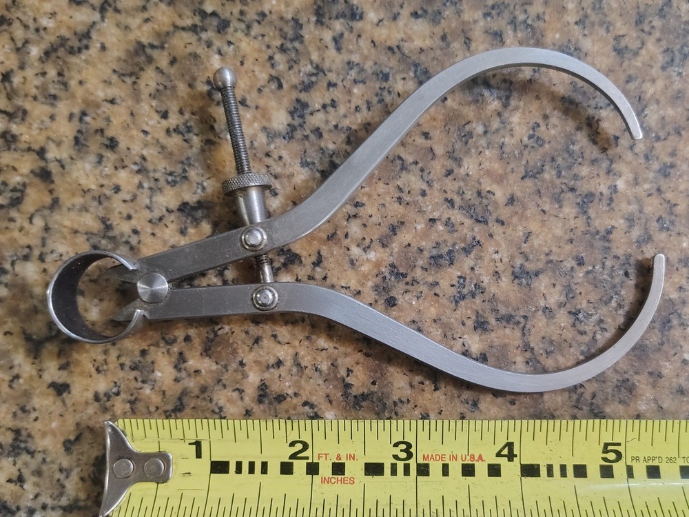 🗽 LUFKIN 5" OD CALIPER TOOLMAKER/ MACHINIST