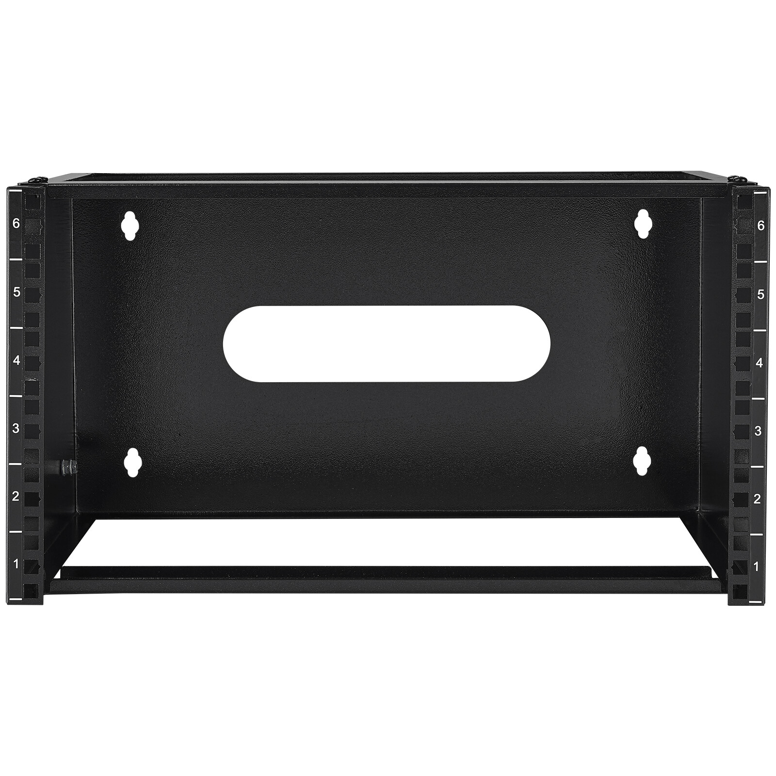 VEVOR 6U Wall-Mount Open Frame Network Rack 14 Inch Depth Server Rack 50lbs