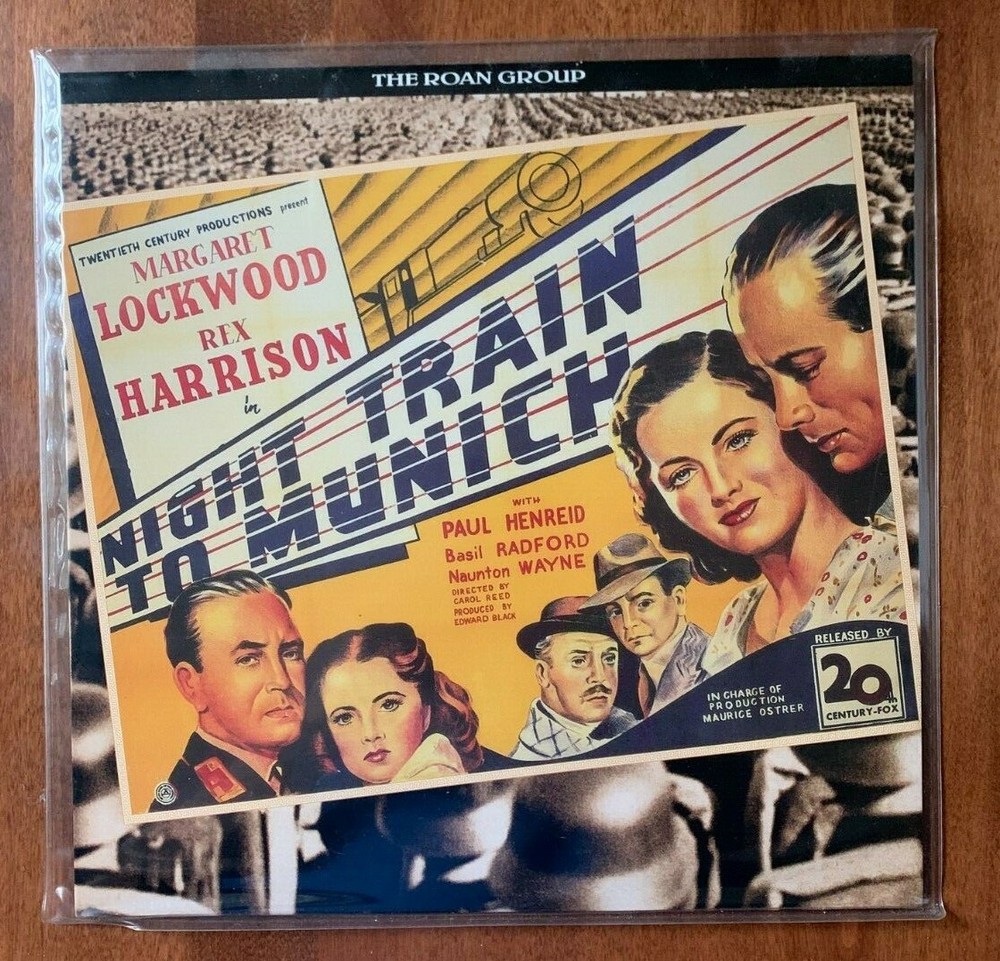 NIGHT TRAIN TO MUNICH Laserdisc