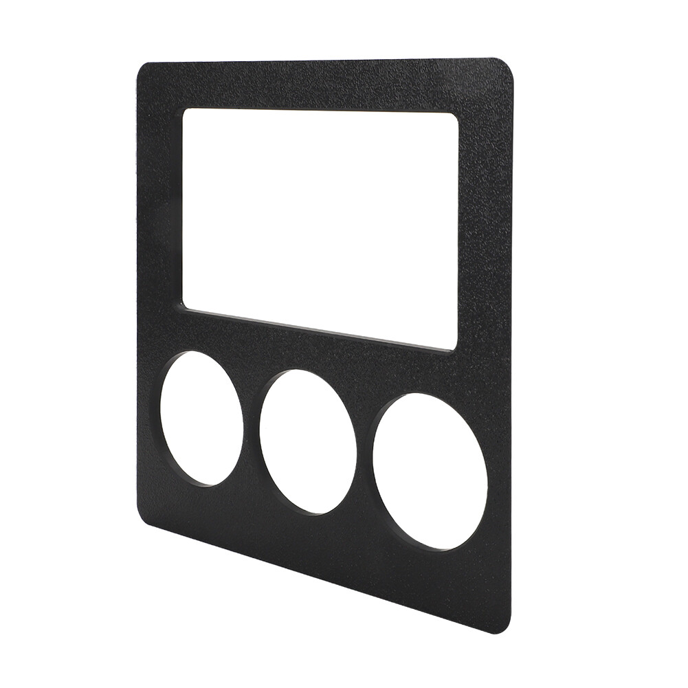 For Ford Fox Body Mustang 1987-1989 Radio Relocation Double Din Trim Bezel Cover