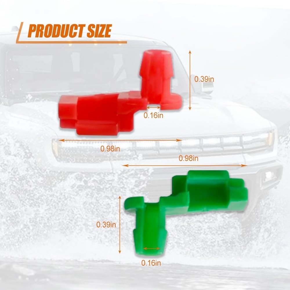 10PCS Tailgate Handle Rod Clip, Auto Tailgate Accessories Left and Right Hand...