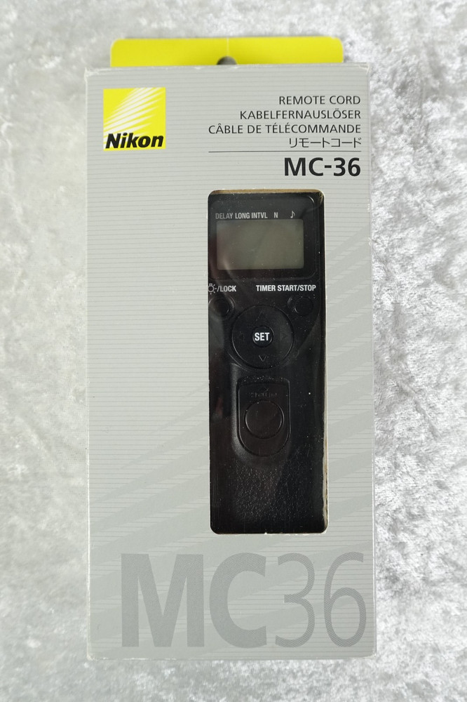 Nikon MC-36 Multi Function Remote Control Cord In Box With Manual