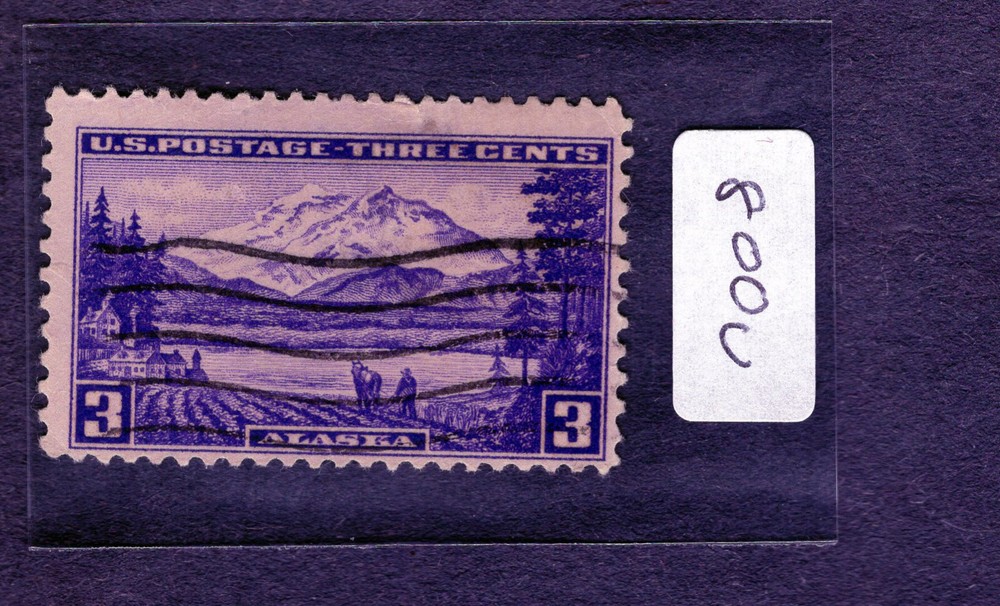 1937 Stamp #800 Alaska Used