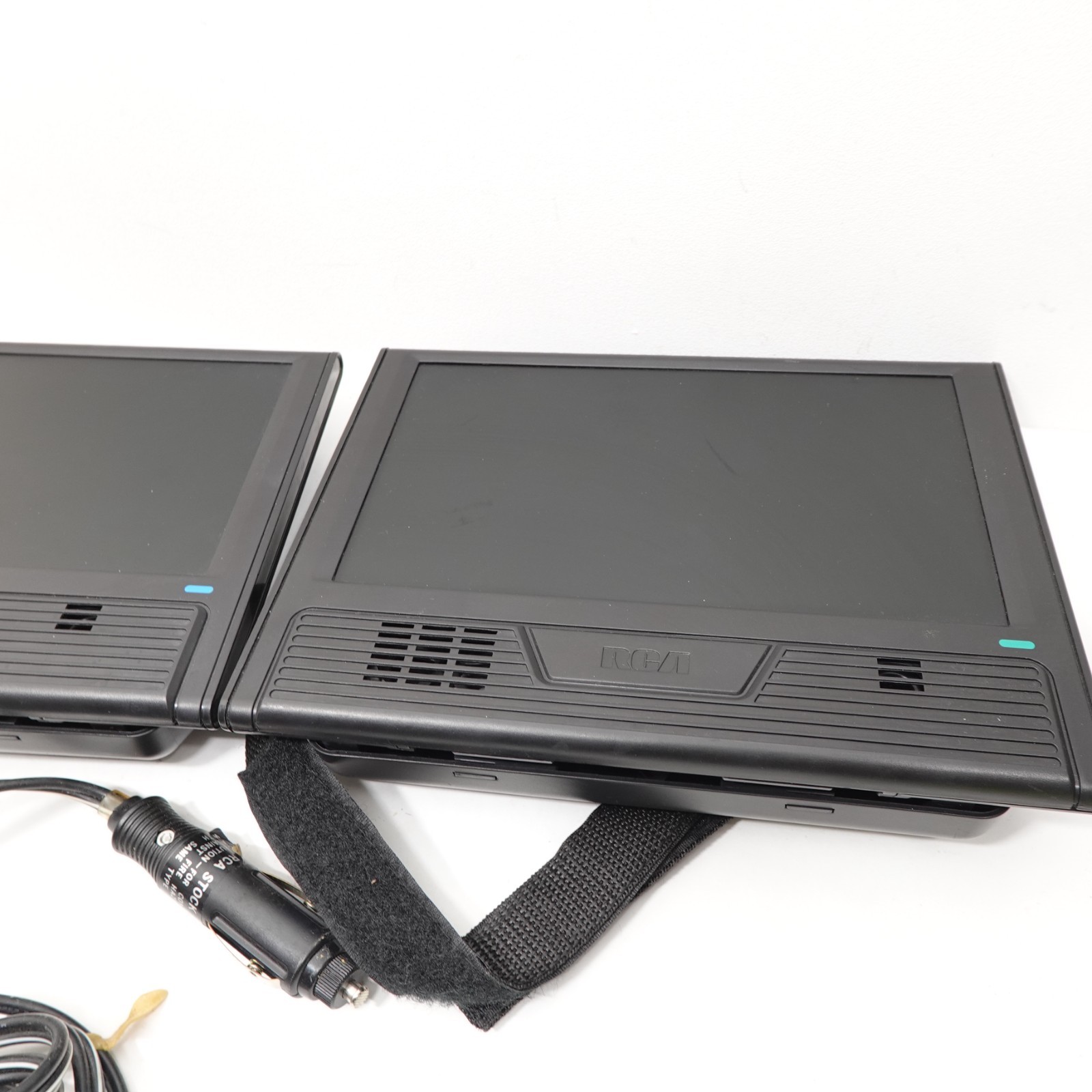 RCA 9" Twin Dual 2 Screens Mobile DVD Player for Car Headrest