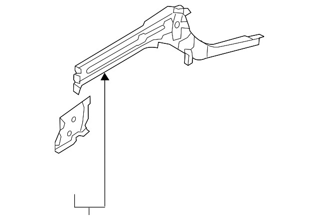 Genuine Nissan Outer Rail G5130-5SAMA