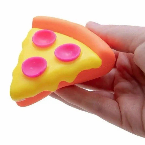 NeeDoh Squeezza Pizza Nee Doh Squeeze Orange Crust