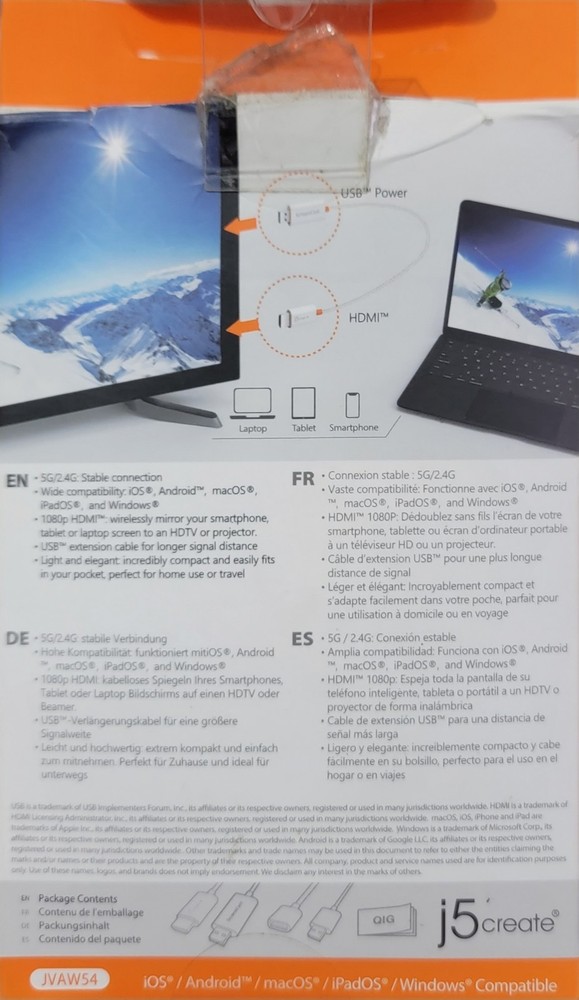j5create screencast hdmi wireless display