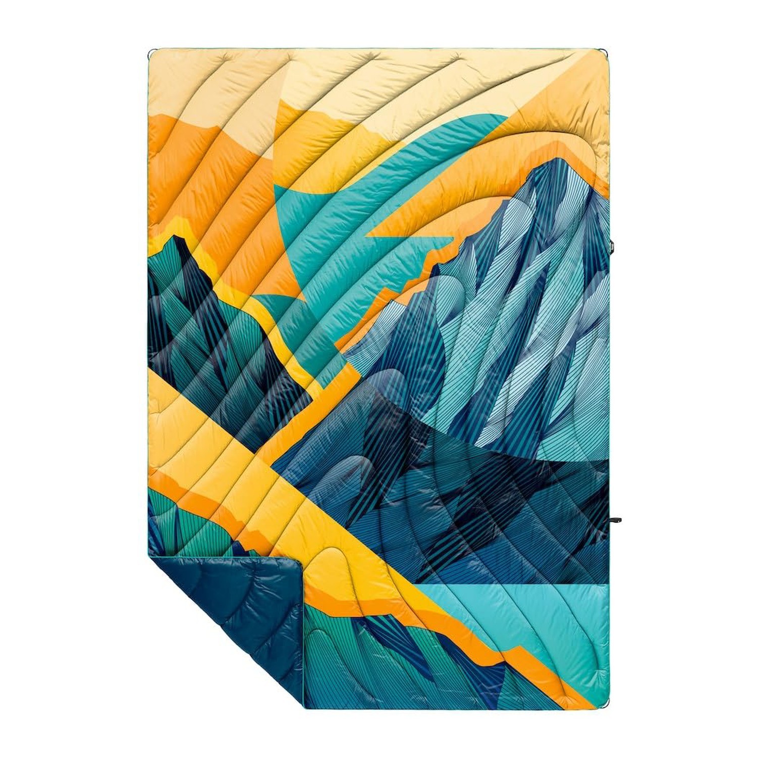 Rumpl Original Quilt Puffy Blanket - Joseph Toney, Ridgeline Views, New