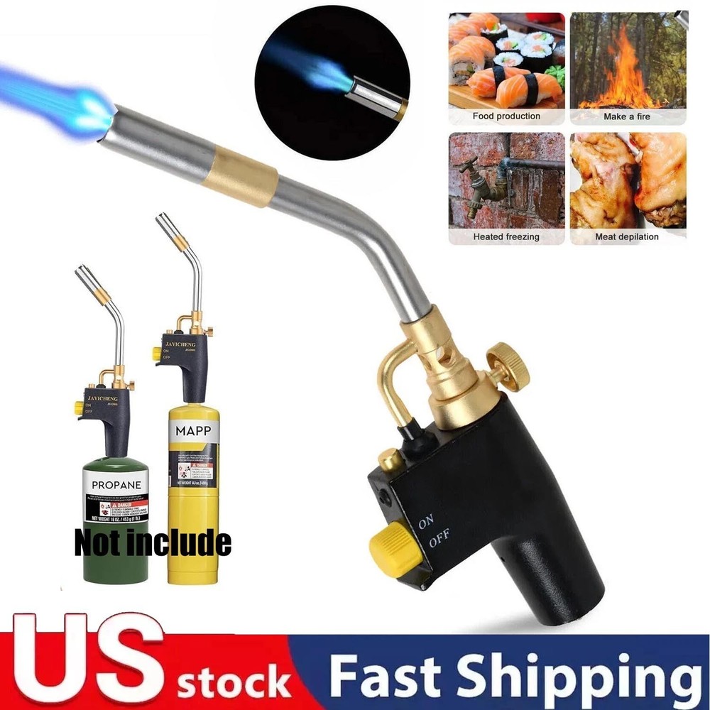 For TS8000 Trigger Start Mapp Gas Torch High Intensity Propane Torch Welding Kit