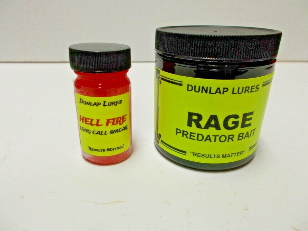 Dunlaps Hellfire and Dunlaps Rage Combo (Trapping Bait Trapping Lure)