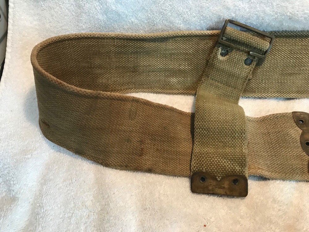 WW1 British Army P-08 Web Combat Belt