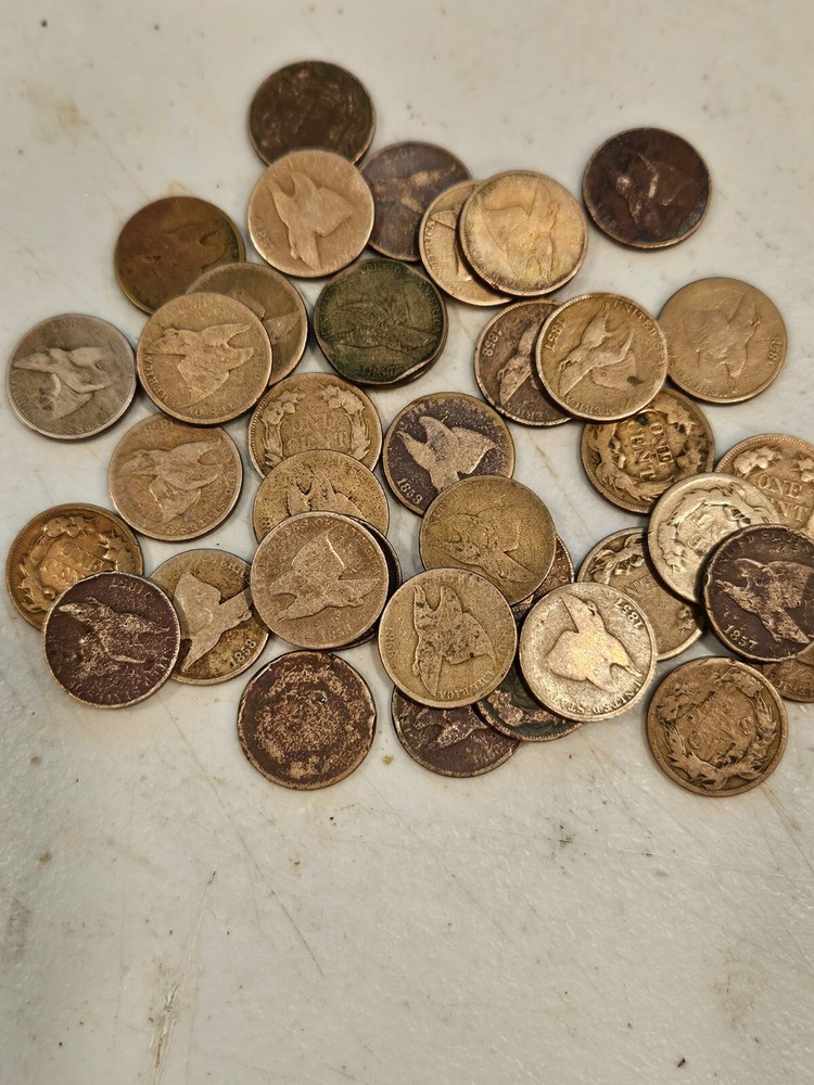 Random pick FLYING EAGLE CENT 1856 - 1858