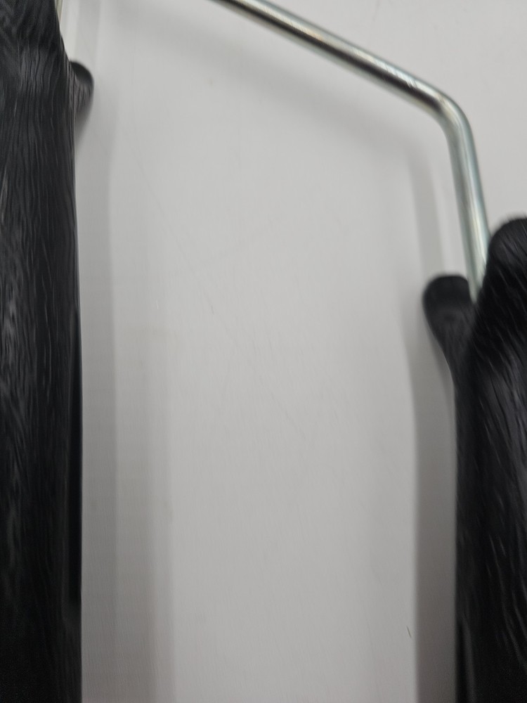 2 Pack Mini Roller Frame, 7 in L, Plastic Handle, Threaded Handle