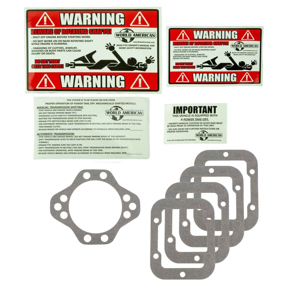 6 BOLT MOUNTING GASKET KIT DIR