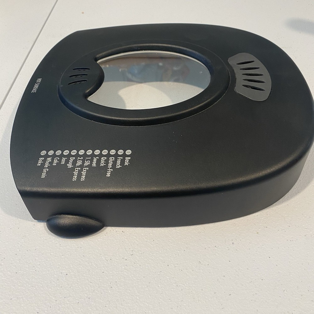 Hamilton Beach Bread Maker Lid Cover Replacement Model 29882