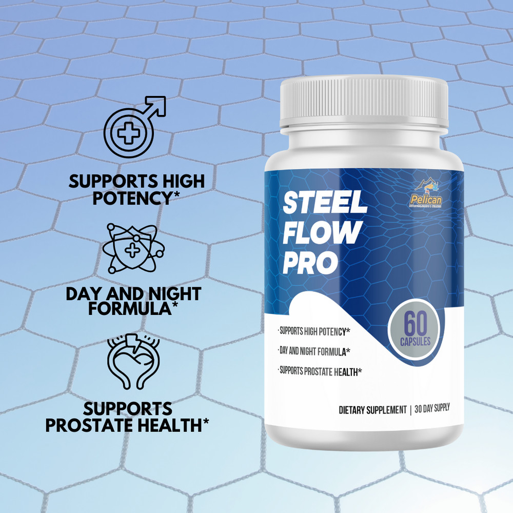 Steel Flow Pro- Prostate Support- 60 Capsules