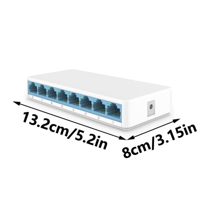 Durability Ethernet Switches Ethernet Splitter For Stable Internet Connection