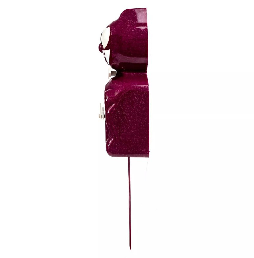 Ruby Red Kit Kat Cat Klock Clock FREE US SHIPPING