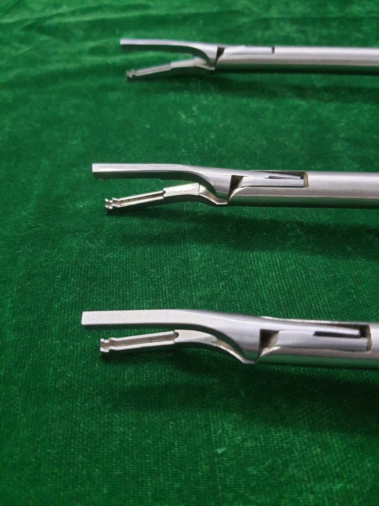 Laparoscopic Hem o Lock Applicator 10mmx330mm SS Best Quality Instruments - 3pc