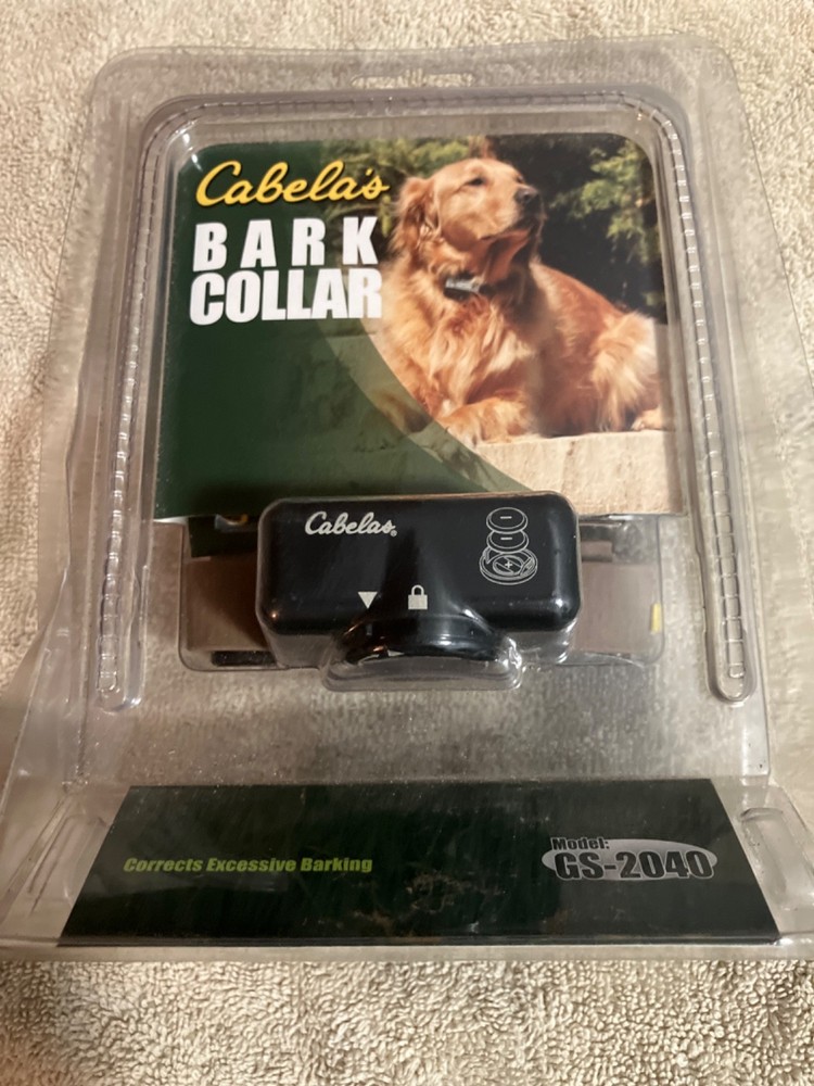 **NEW**  Cabela's Bark Collar Model: GS-2040 Waterproof