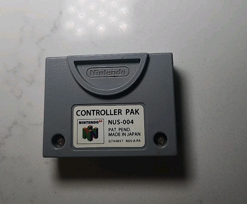 Nintendo 64 Controller Pak (Original OEM).