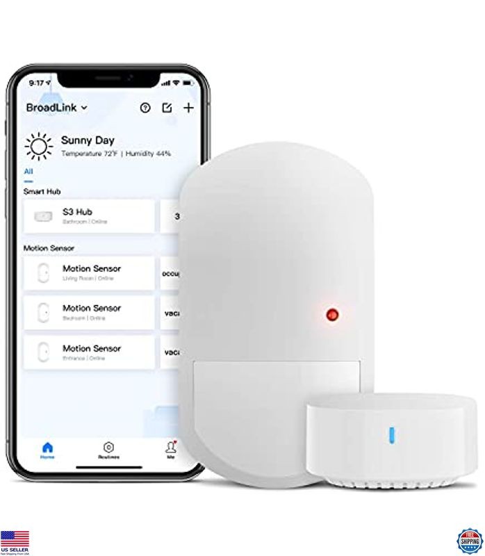BroadLink S3 Smart Motion Sensor - Wireless PIR for Home Automation & IFTTT