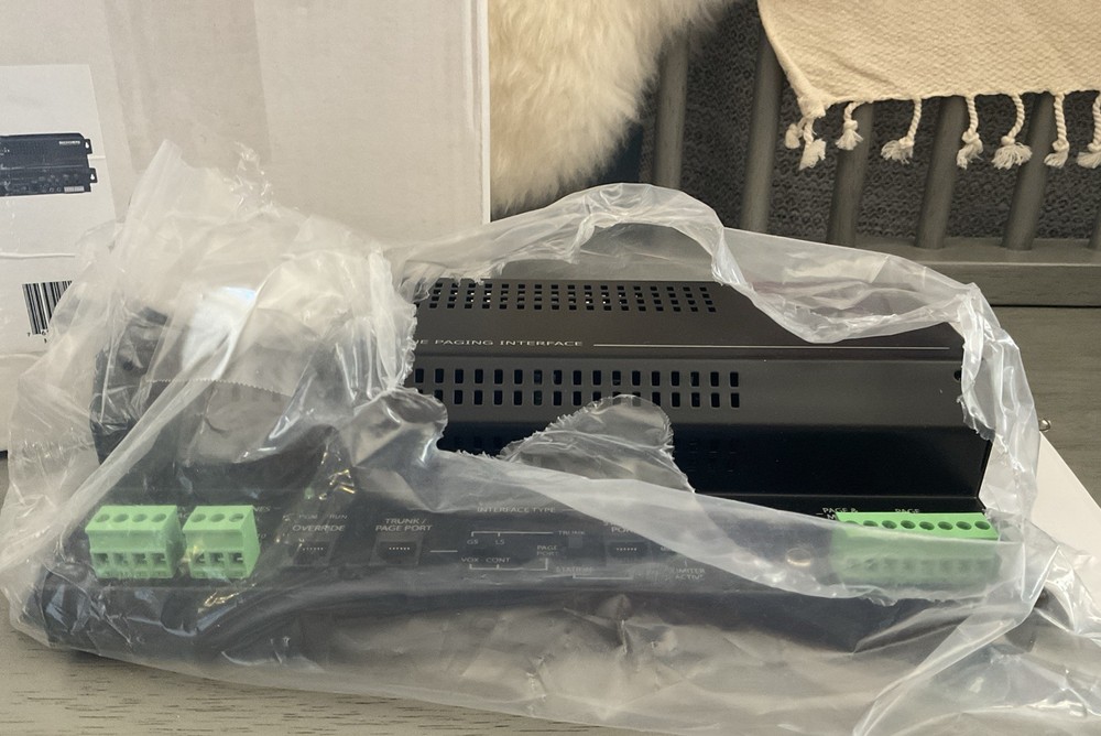 New Bogen Communications UTI1 Universal Paging Telephone Systems Interface