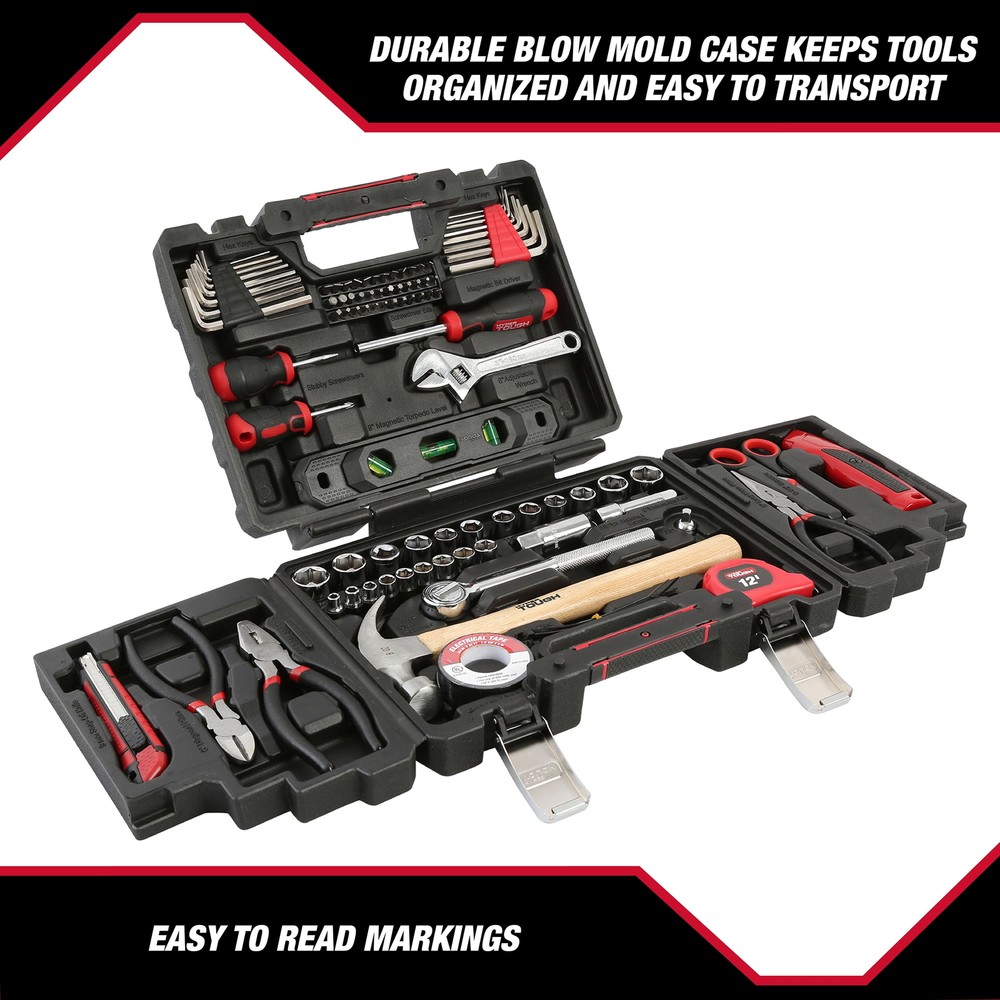 118-Piece Tool Set for Home Repairs