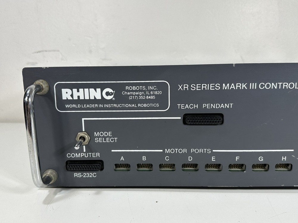 Rhino Robot XR Series Mark III Controller with Handheld Pendant Controller