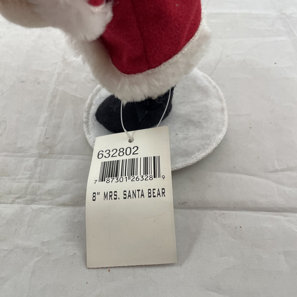 2002 Annalee 8" Mrs. Santa Bear 632802